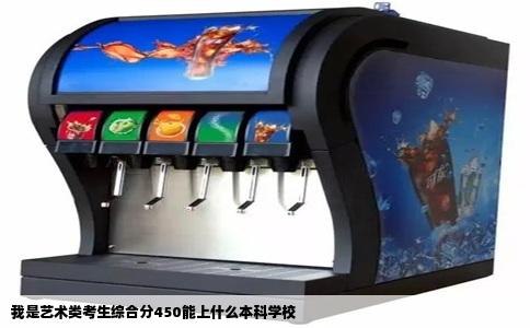 我是艺术类考生综合分450能上什么本科学校