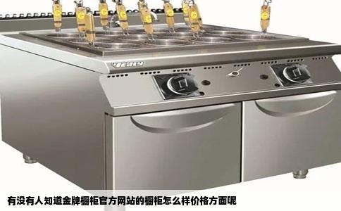有没有人知道金牌橱柜官方网站的橱柜怎么样价格方面呢
