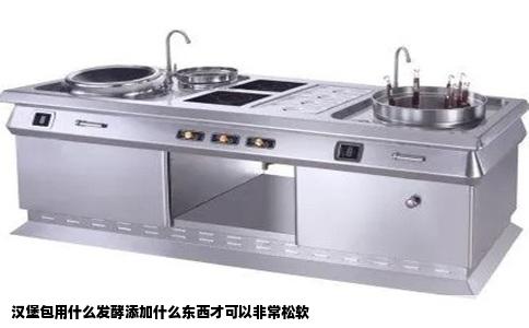 汉堡包用什么发酵添加什么东西才可以非常松软