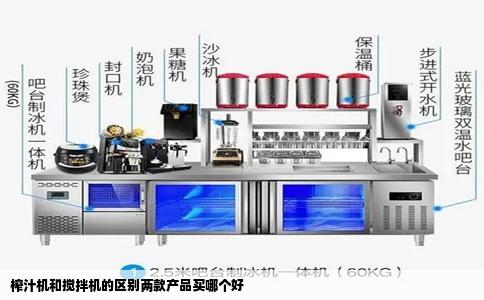榨汁机和搅拌机的区别两款产品买哪个好