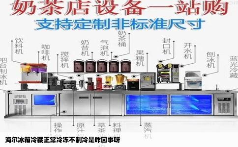 海尔冰箱冷藏正常冷冻不制冷是咋回事呀