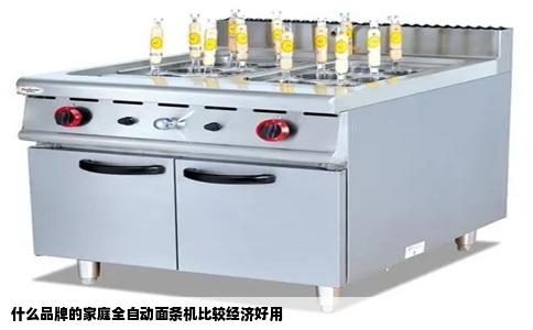 什么品牌的家庭全自动面条机比较经济好用