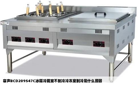 容声BCD209S47C冰箱冷藏室不制冷冷冻室制冷是什么原因