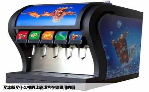 买冰箱买什么样的比较适合在家里用的啊