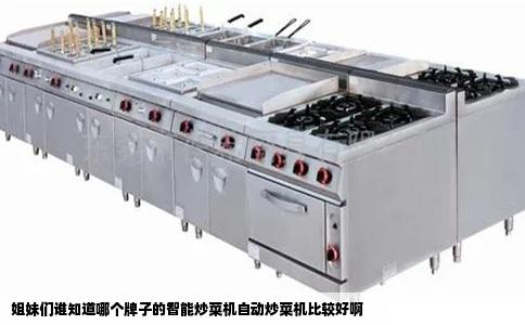 姐妹们谁知道哪个牌子的智能炒菜机自动炒菜机比较好啊