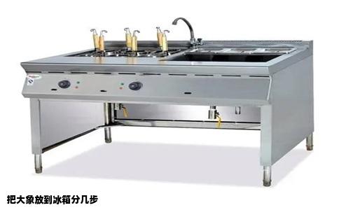 把大象放到冰箱分几步