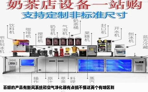 百朗的产品有新风系统和空气净化器有点搞不懂这两个有啥区别