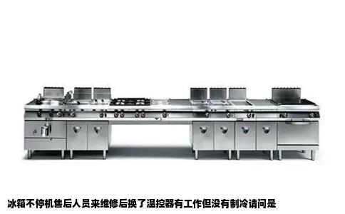 冰箱不停机售后人员来维修后换了温控器有工作但没有制冷请问是