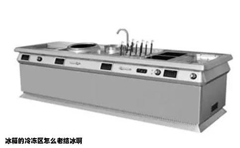 冰箱的冷冻区怎么老结冰啊