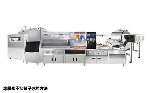 冰箱永不结饺子冰的方法