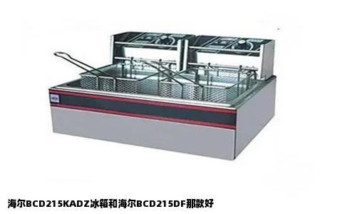海尔BCD215KADZ冰箱和海尔BCD215DF那款好