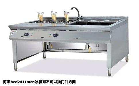 海尔bcd241tmcn冰箱可不可以换门的方向