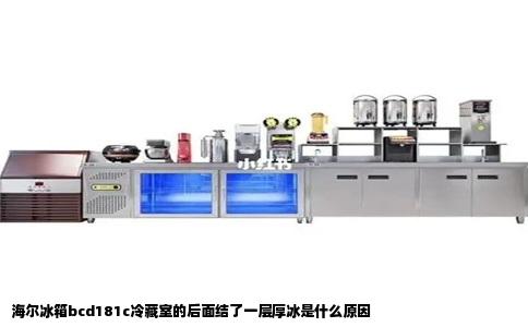 海尔冰箱bcd181c冷藏室的后面结了一层厚冰是什么原因