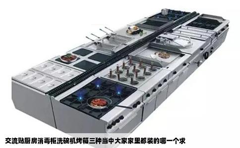交流贴厨房消毒柜洗碗机烤箱三种当中大家家里都装的哪一个求