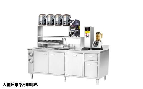 人流后半个月咖啡色