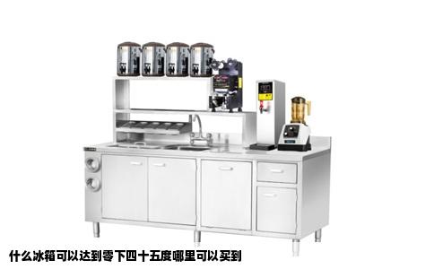 什么冰箱可以达到零下四十五度哪里可以买到