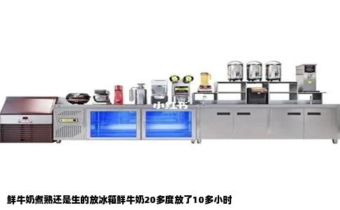 鲜牛奶煮熟还是生的放冰箱鲜牛奶20多度放了10多小时