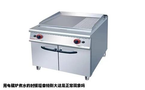 用电磁炉煮水的时候噪音特别大这是正常现象吗