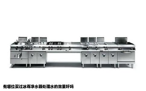 有哪位买过冰尊净水器处理水的效果好吗