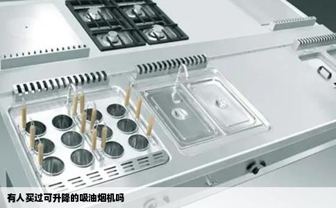 有人买过可升降的吸油烟机吗