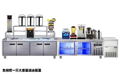 怎样把一只大象塞进冰箱里