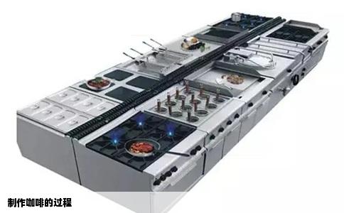 制作咖啡的过程